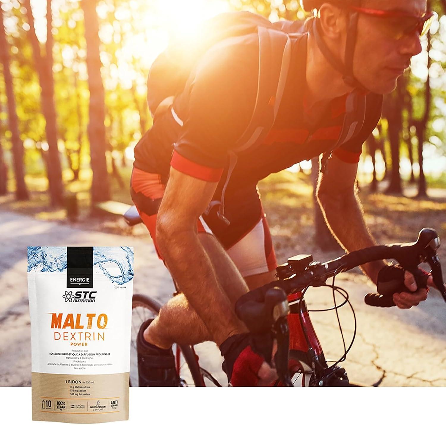 image:imageSTC NUTRITION MALTOdextrin Power Boisson nergtique diffusion prolonge Hydratation maintien de la performance Vegan Doypack 500gUni