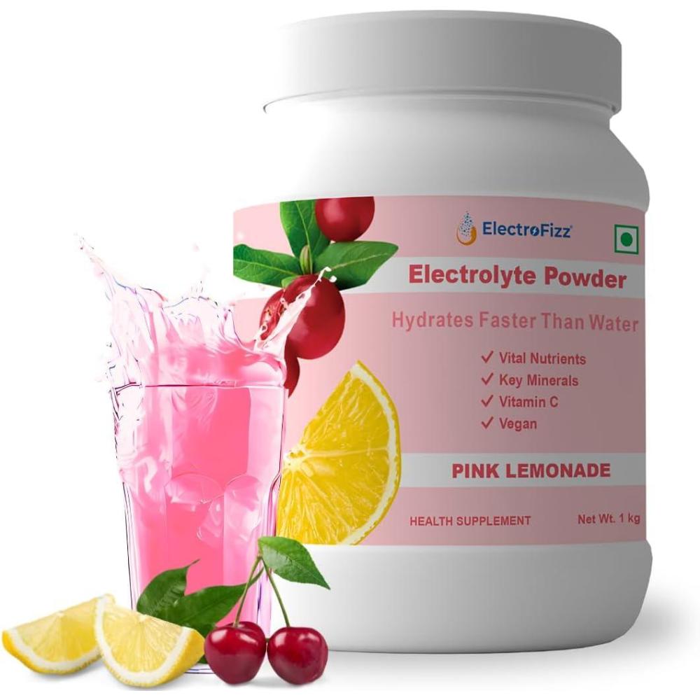 image:imageBoisson nergtique Hydratation Instantane Entranement pour Hommes et Femmes Poudre dlectrolytes Vitamine C Probiotiques Paquet de 1 kg BosberryLimonade rose