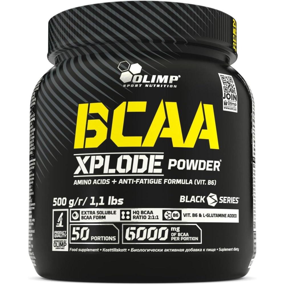 image:imageOLIMP SPORT NUTRITION BCAA Xplode Support Musculaire pour Sportif Cola 500 g