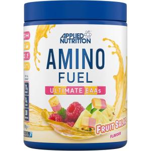 Applied Nutrition Amino Fuel Complément d&rsquo;Acides Aminés, Poudre d&rsquo;Acides Aminés Essentiels, BCAA en Poudre, Carburant Musculaire et Récupération (390 g – 30 Portions)(Fruit Salad)