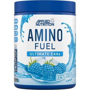 Applied Nutrition Amino Fuel Complément d&rsquo;Acides Aminés, Poudre d&rsquo;Acides Aminés Essentiels, BCAA en Poudre, Carburant Musculaire et Récupération (390 g – 30 Portions)(Icy Blue Raz)
