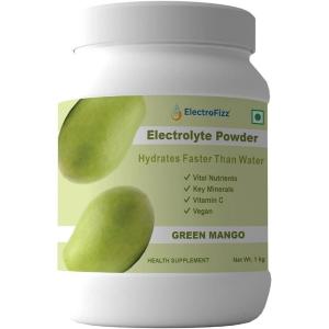 Boisson Énergétique Hydratation Instantanée Entraînement pour Hommes et Femmes Poudre d&rsquo;électrolytes Vitamine C Probiotiques Paquet de 1 kg (Bosberry)(Mangue verte)