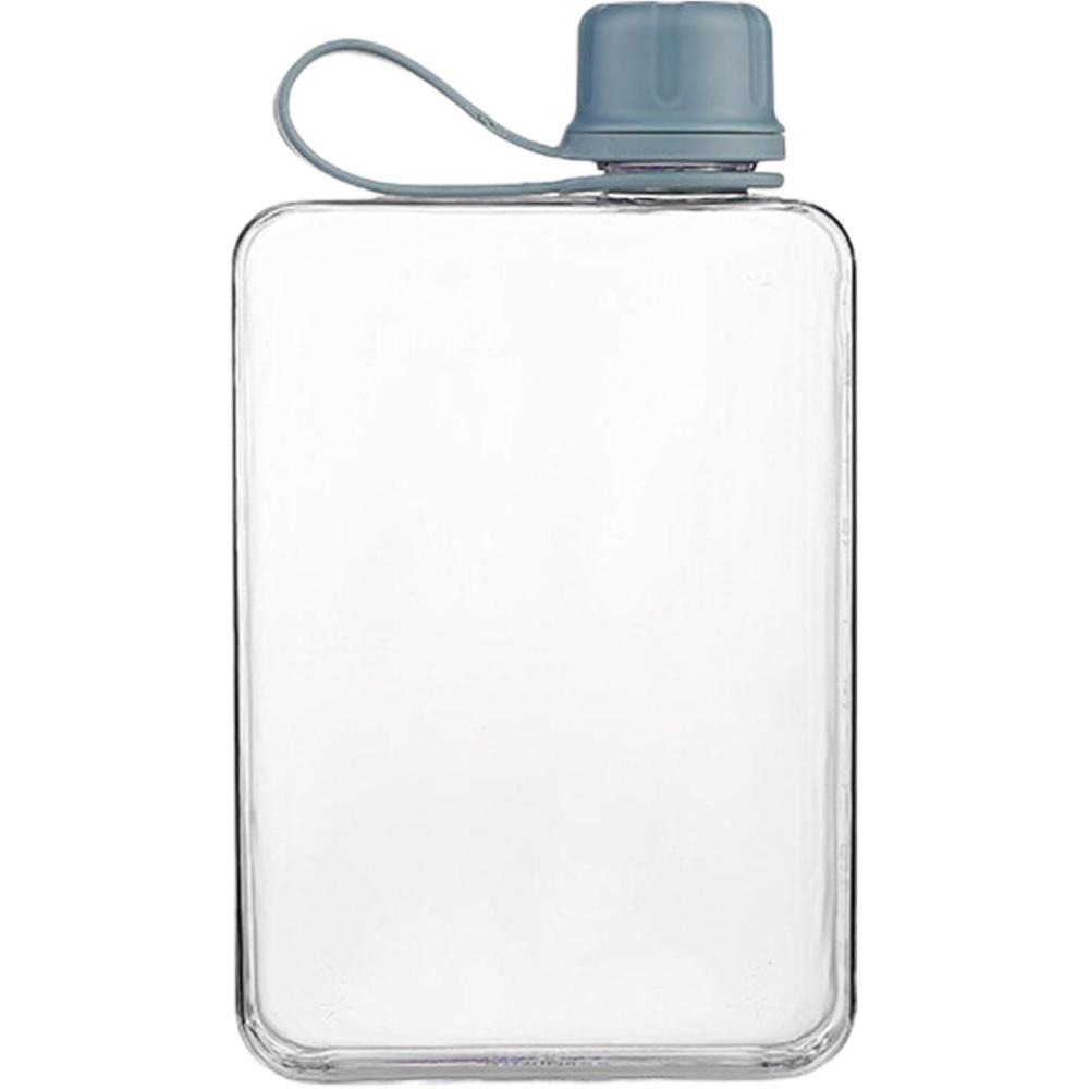 image:imageBouteille deau transparente  Bouteille deau mmo pour boissons  Bouteille deau de sport voyage en plein air bouteille deau pour lt le fitness le camping en plein air la randonneBleu