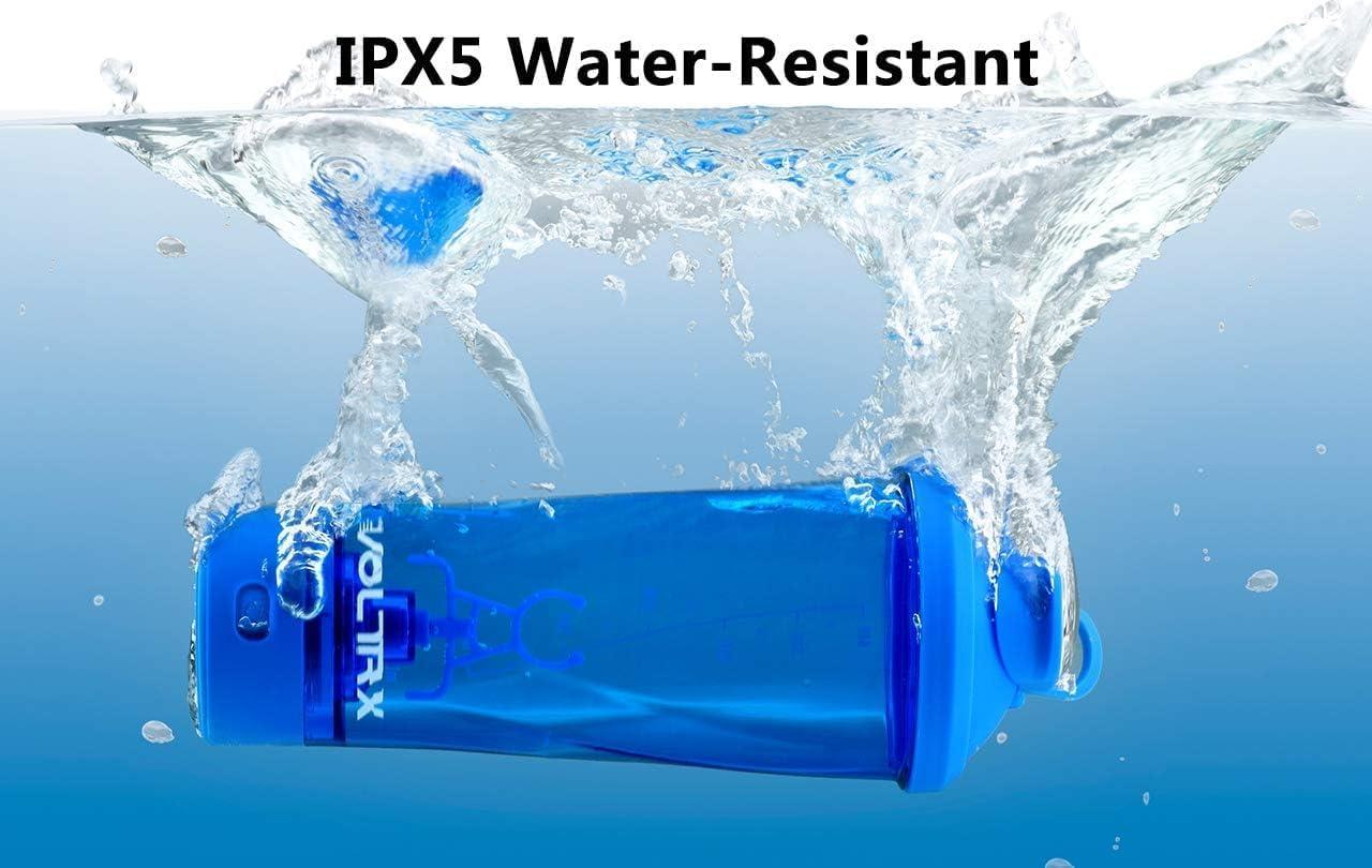 image:imageVOLTRX lectrique Protine Shaker portable Vortex mlangeur shaker tasse rechargeable par USB pour boissons protines fabriqu avec Tritan sans BPA 600 mlElectric Blue