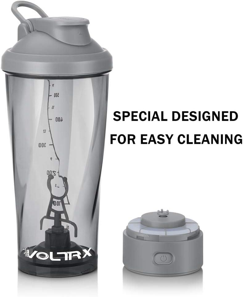 image:imageVOLTRX lectrique Protine Shaker portable Vortex mlangeur shaker tasse rechargeable par USB pour boissons protines fabriqu avec Tritan sans BPA 600 mlGreen