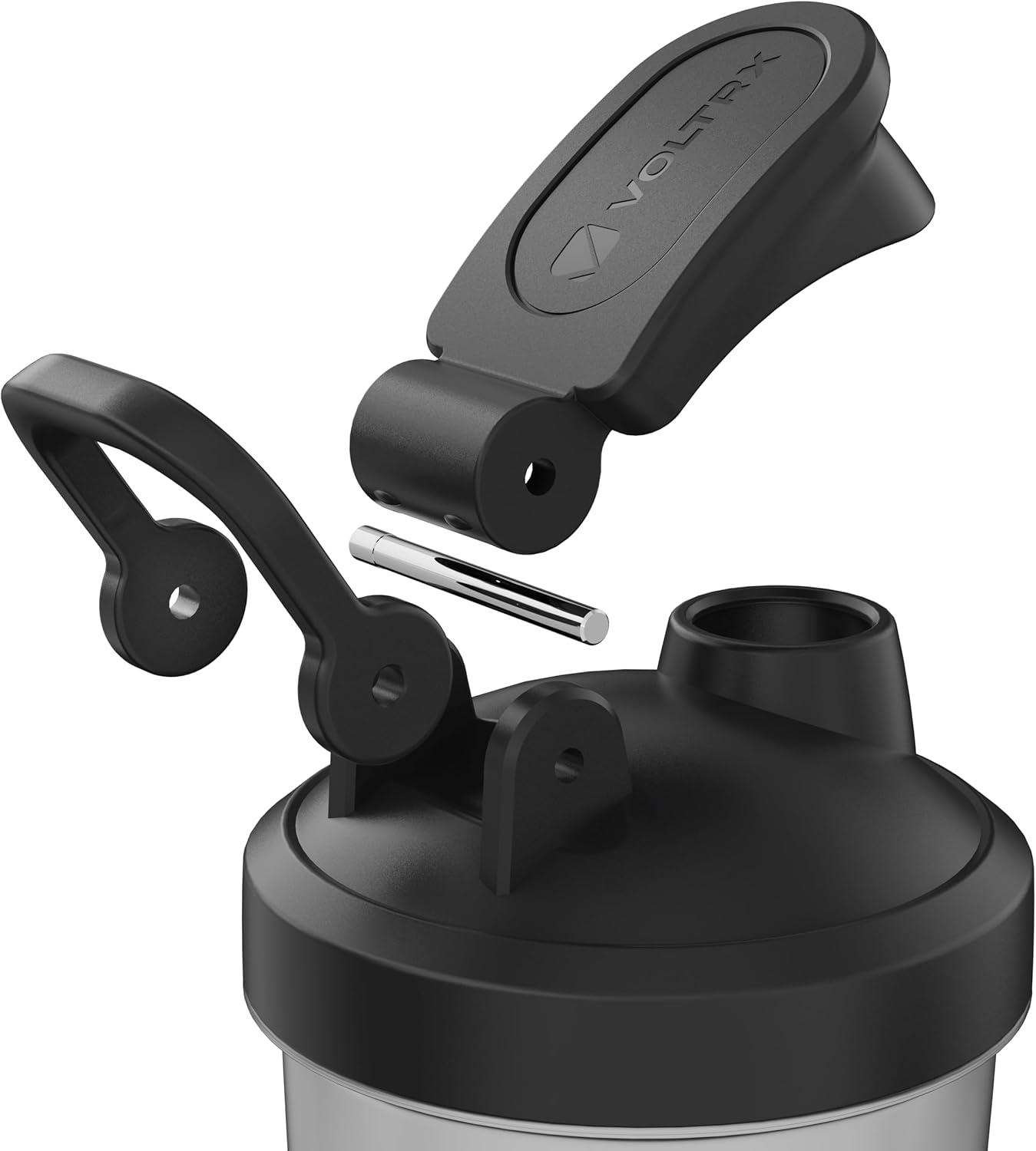 image:imageVOLTRX lectrique Protine Shaker portable Vortex mlangeur shaker tasse rechargeable par USB pour boissons protines fabriqu avec Tritan sans BPA 600 mlPink