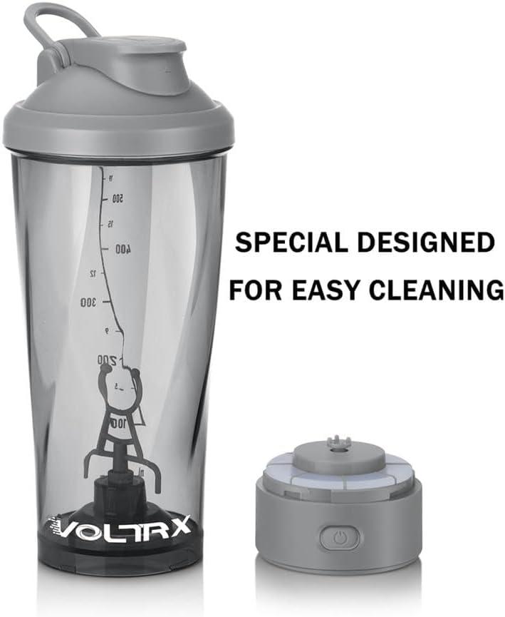 image:imageVOLTRX lectrique Protine Shaker portable Vortex mlangeur shaker tasse rechargeable par USB pour boissons protines fabriqu avec Tritan sans BPA 600 mlPink