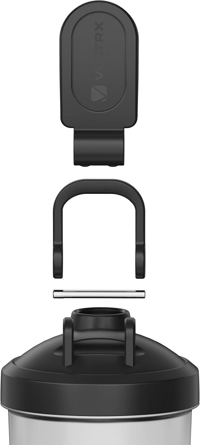 image:imageVOLTRX lectrique Protine Shaker portable Vortex mlangeur shaker tasse rechargeable par USB pour boissons protines fabriqu avec Tritan sans BPA 600 mlPink