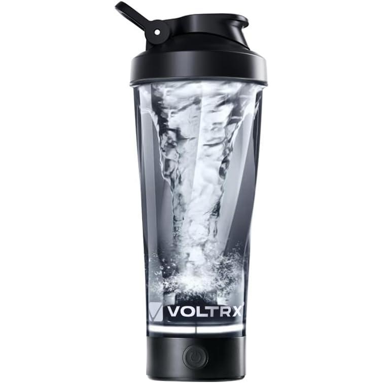 image:imageVOLTRX lectrique Protine Shaker portable Vortex mlangeur shaker tasse rechargeable par USB pour boissons protines fabriqu avec Tritan sans BPA 600 mlBlack