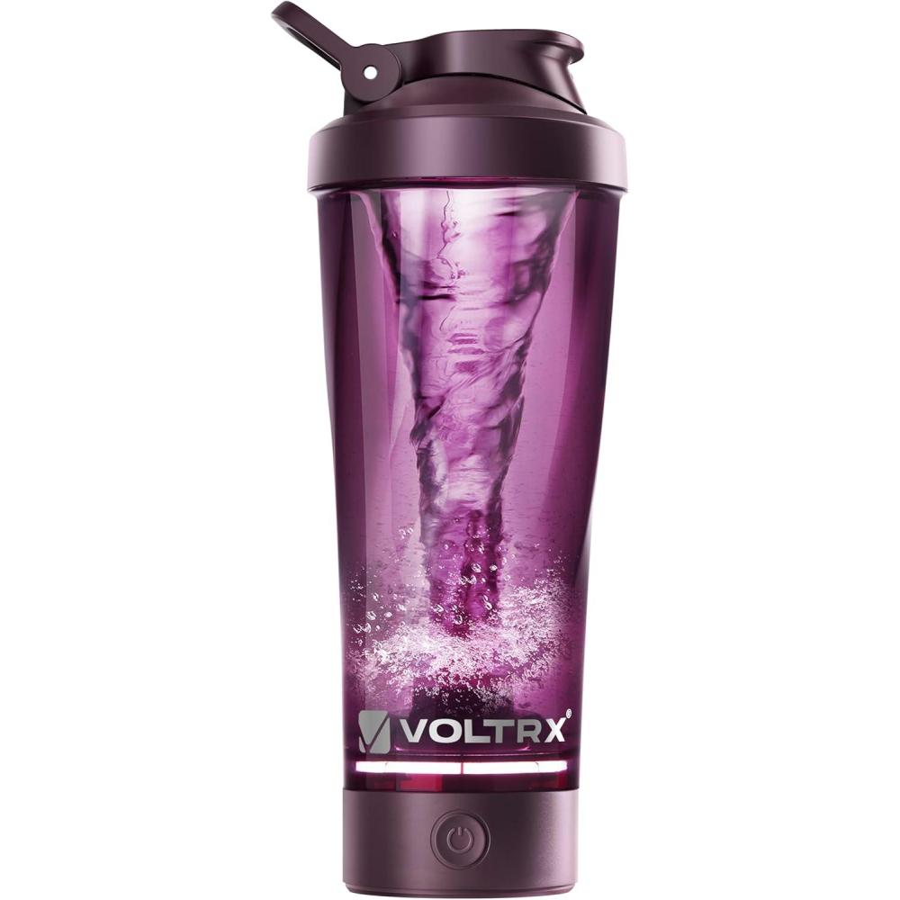image:imageVOLTRX lectrique Protine Shaker portable Vortex mlangeur shaker tasse rechargeable par USB pour boissons protines fabriqu avec Tritan sans BPA 600 mlRoyal Purple