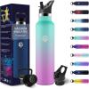 Vert D'eau & Violet Clair - 1000 Ml